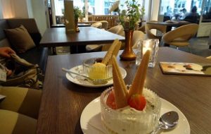 De IJsvogel VisitDomburg - foto van ijsjes op tafel in het restaurant