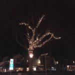 Domburg foto's - Winterversiering VisitDomburg - -foto van sfeerverlichting dorp Domburg